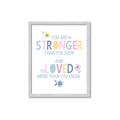 Picture of You Are Stronger _GroupedProduct_Rectangle_Portrait_Mini_ _GroupedProduct_Rectangle_Portrait_Framed_Matted_