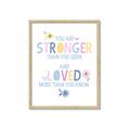 Picture of You Are Stronger _GroupedProduct_Rectangle_Portrait_Mini_ _GroupedProduct_Rectangle_Portrait_Framed_Matted_