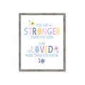 Picture of You Are Stronger _GroupedProduct_Rectangle_Portrait_Mini_ _GroupedProduct_Rectangle_Portrait_Framed_Matted_