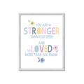 Picture of You Are Stronger _GroupedProduct_Rectangle_Portrait_Mini_ _GroupedProduct_Rectangle_Portrait_Framed_Matted_