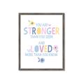 Picture of You Are Stronger _GroupedProduct_Rectangle_Portrait_Mini_ _GroupedProduct_Rectangle_Portrait_Framed_Matted_