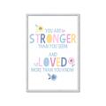 Picture of You Are Stronger _GroupedProduct_Rectangle_Portrait_Mini_ _GroupedProduct_Rectangle_Portrait_Framed_Matted_