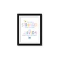Picture of You Are Stronger _GroupedProduct_Rectangle_Portrait_Mini_ _GroupedProduct_Rectangle_Portrait_Framed_Matted_
