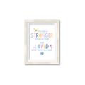 Picture of You Are Stronger _GroupedProduct_Rectangle_Portrait_Mini_ _GroupedProduct_Rectangle_Portrait_Framed_Matted_
