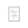 Picture of You Are Stronger _GroupedProduct_Rectangle_Portrait_Mini_ _GroupedProduct_Rectangle_Portrait_Framed_Matted_