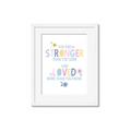 Picture of You Are Stronger _GroupedProduct_Rectangle_Portrait_Mini_ _GroupedProduct_Rectangle_Portrait_Framed_Matted_