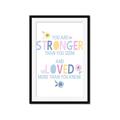 Picture of You Are Stronger _GroupedProduct_Rectangle_Portrait_Mini_ _GroupedProduct_Rectangle_Portrait_Framed_Matted_
