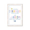 Picture of You Are Stronger _GroupedProduct_Rectangle_Portrait_Mini_ _GroupedProduct_Rectangle_Portrait_Framed_Matted_