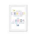 Picture of You Are Stronger _GroupedProduct_Rectangle_Portrait_Mini_ _GroupedProduct_Rectangle_Portrait_Framed_Matted_