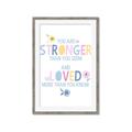 Picture of You Are Stronger _GroupedProduct_Rectangle_Portrait_Mini_ _GroupedProduct_Rectangle_Portrait_Framed_Matted_