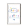 Picture of You Are Stronger _GroupedProduct_Rectangle_Portrait_Mini_ _GroupedProduct_Rectangle_Portrait_Framed_Matted_