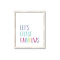 Picture of Lets Chase Rainbows _GroupedProduct_Rectangle_Portrait_Mini_ _GroupedProduct_Rectangle_Portrait_Framed_Matted_