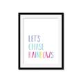 Picture of Lets Chase Rainbows _GroupedProduct_Rectangle_Portrait_Mini_ _GroupedProduct_Rectangle_Portrait_Framed_Matted_