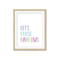Picture of Lets Chase Rainbows _GroupedProduct_Rectangle_Portrait_Mini_ _GroupedProduct_Rectangle_Portrait_Framed_Matted_