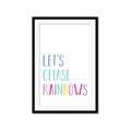 Picture of Lets Chase Rainbows _GroupedProduct_Rectangle_Portrait_Mini_ _GroupedProduct_Rectangle_Portrait_Framed_Matted_