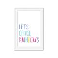 Picture of Lets Chase Rainbows _GroupedProduct_Rectangle_Portrait_Mini_ _GroupedProduct_Rectangle_Portrait_Framed_Matted_