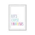 Picture of Lets Chase Rainbows _GroupedProduct_Rectangle_Portrait_Mini_ _GroupedProduct_Rectangle_Portrait_Framed_Matted_