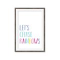 Picture of Lets Chase Rainbows _GroupedProduct_Rectangle_Portrait_Mini_ _GroupedProduct_Rectangle_Portrait_Framed_Matted_