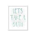 Picture of Lets Take a Bath II _GroupedProduct_Rectangle_Portrait_Mini_ _GroupedProduct_Rectangle_Portrait_Framed_Matted_