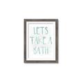 Picture of Lets Take a Bath II _GroupedProduct_Rectangle_Portrait_Mini_ _GroupedProduct_Rectangle_Portrait_Framed_Matted_