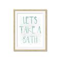 Picture of Lets Take a Bath II _GroupedProduct_Rectangle_Portrait_Mini_ _GroupedProduct_Rectangle_Portrait_Framed_Matted_