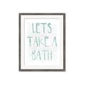 Picture of Lets Take a Bath II _GroupedProduct_Rectangle_Portrait_Mini_ _GroupedProduct_Rectangle_Portrait_Framed_Matted_