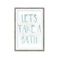 Picture of Lets Take a Bath II _GroupedProduct_Rectangle_Portrait_Mini_ _GroupedProduct_Rectangle_Portrait_Framed_Matted_
