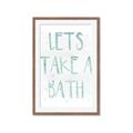 Picture of Lets Take a Bath II _GroupedProduct_Rectangle_Portrait_Mini_ _GroupedProduct_Rectangle_Portrait_Framed_Matted_