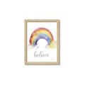 Picture of Believe in Rainbow _GroupedProduct_Rectangle_Portrait_Mini_ _GroupedProduct_Rectangle_Portrait_Framed_Matted_