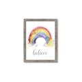 Picture of Believe in Rainbow _GroupedProduct_Rectangle_Portrait_Mini_ _GroupedProduct_Rectangle_Portrait_Framed_Matted_