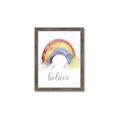 Picture of Believe in Rainbow _GroupedProduct_Rectangle_Portrait_Mini_ _GroupedProduct_Rectangle_Portrait_Framed_Matted_