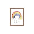 Picture of Believe in Rainbow _GroupedProduct_Rectangle_Portrait_Mini_ _GroupedProduct_Rectangle_Portrait_Framed_Matted_