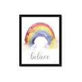Picture of Believe in Rainbow _GroupedProduct_Rectangle_Portrait_Mini_ _GroupedProduct_Rectangle_Portrait_Framed_Matted_