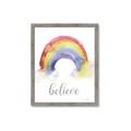 Picture of Believe in Rainbow _GroupedProduct_Rectangle_Portrait_Mini_ _GroupedProduct_Rectangle_Portrait_Framed_Matted_