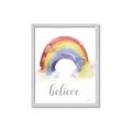 Picture of Believe in Rainbow _GroupedProduct_Rectangle_Portrait_Mini_ _GroupedProduct_Rectangle_Portrait_Framed_Matted_