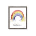 Picture of Believe in Rainbow _GroupedProduct_Rectangle_Portrait_Mini_ _GroupedProduct_Rectangle_Portrait_Framed_Matted_