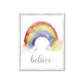 Picture of Believe in Rainbow _GroupedProduct_Rectangle_Portrait_Mini_ _GroupedProduct_Rectangle_Portrait_Framed_Matted_