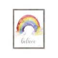 Picture of Believe in Rainbow _GroupedProduct_Rectangle_Portrait_Mini_ _GroupedProduct_Rectangle_Portrait_Framed_Matted_