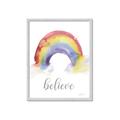 Picture of Believe in Rainbow _GroupedProduct_Rectangle_Portrait_Mini_ _GroupedProduct_Rectangle_Portrait_Framed_Matted_