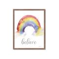 Picture of Believe in Rainbow _GroupedProduct_Rectangle_Portrait_Mini_ _GroupedProduct_Rectangle_Portrait_Framed_Matted_