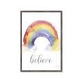Picture of Believe in Rainbow _GroupedProduct_Rectangle_Portrait_Mini_ _GroupedProduct_Rectangle_Portrait_Framed_Matted_
