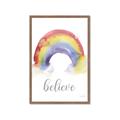 Picture of Believe in Rainbow _GroupedProduct_Rectangle_Portrait_Mini_ _GroupedProduct_Rectangle_Portrait_Framed_Matted_
