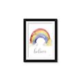 Picture of Believe in Rainbow _GroupedProduct_Rectangle_Portrait_Mini_ _GroupedProduct_Rectangle_Portrait_Framed_Matted_