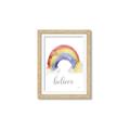 Picture of Believe in Rainbow _GroupedProduct_Rectangle_Portrait_Mini_ _GroupedProduct_Rectangle_Portrait_Framed_Matted_