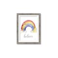 Picture of Believe in Rainbow _GroupedProduct_Rectangle_Portrait_Mini_ _GroupedProduct_Rectangle_Portrait_Framed_Matted_