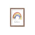 Picture of Believe in Rainbow _GroupedProduct_Rectangle_Portrait_Mini_ _GroupedProduct_Rectangle_Portrait_Framed_Matted_