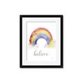 Picture of Believe in Rainbow _GroupedProduct_Rectangle_Portrait_Mini_ _GroupedProduct_Rectangle_Portrait_Framed_Matted_