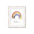 Picture of Believe in Rainbow _GroupedProduct_Rectangle_Portrait_Mini_ _GroupedProduct_Rectangle_Portrait_Framed_Matted_