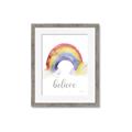 Picture of Believe in Rainbow _GroupedProduct_Rectangle_Portrait_Mini_ _GroupedProduct_Rectangle_Portrait_Framed_Matted_