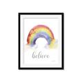 Picture of Believe in Rainbow _GroupedProduct_Rectangle_Portrait_Mini_ _GroupedProduct_Rectangle_Portrait_Framed_Matted_